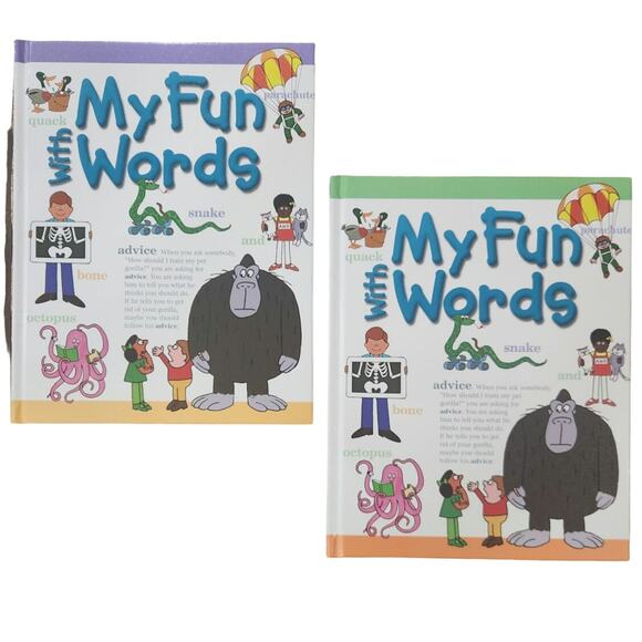 My Fun with Words Books A-K & L-Z - Picture 1 of 4